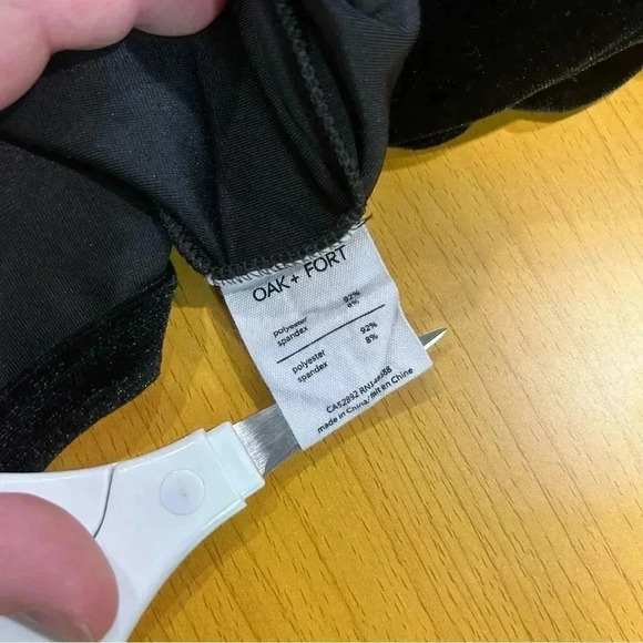 Oak + Fort Velour  Tee - Picture 5 of 5